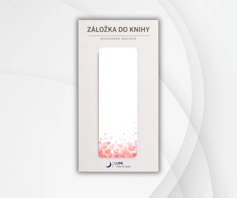 Záložka do knihy Srdíčka