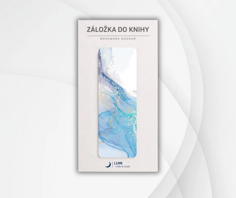 Záložka do knihy Mramor