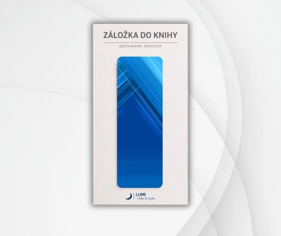 Záložka do knihy Blueline