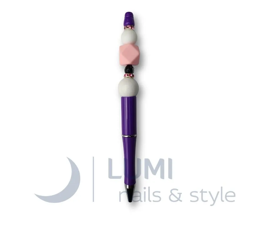 Lumi Dream Propiska se silikonovými korálky White Dream