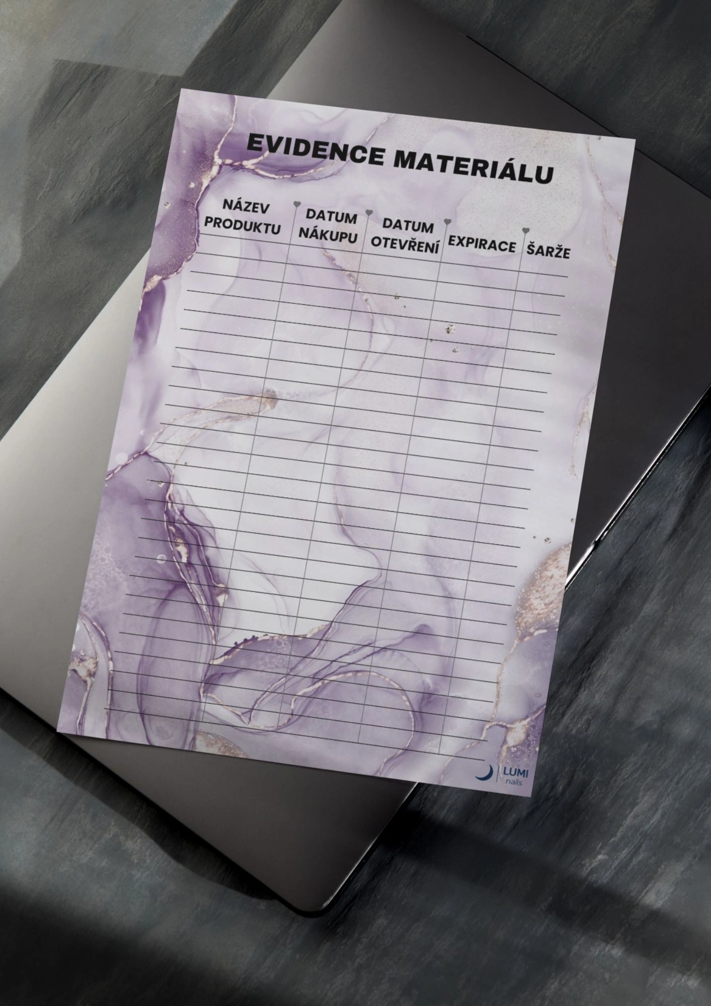 Pořádek v materiálu pro tvořivé - evidence materiálu desítka - Obrázek 2