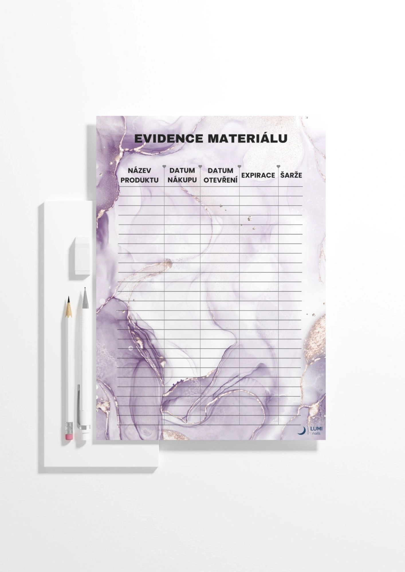 Pořádek v materiálu pro tvořivé - evidence materiálu desítka - Obrázek 3