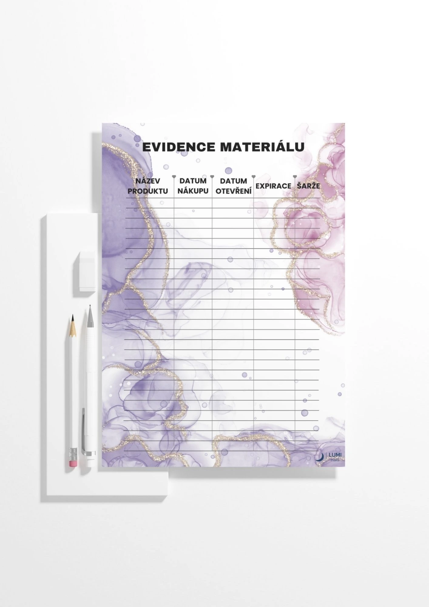 Pořádek v materiálu pro tvořivé - evidence materiálu čtyřka - Obrázek 2