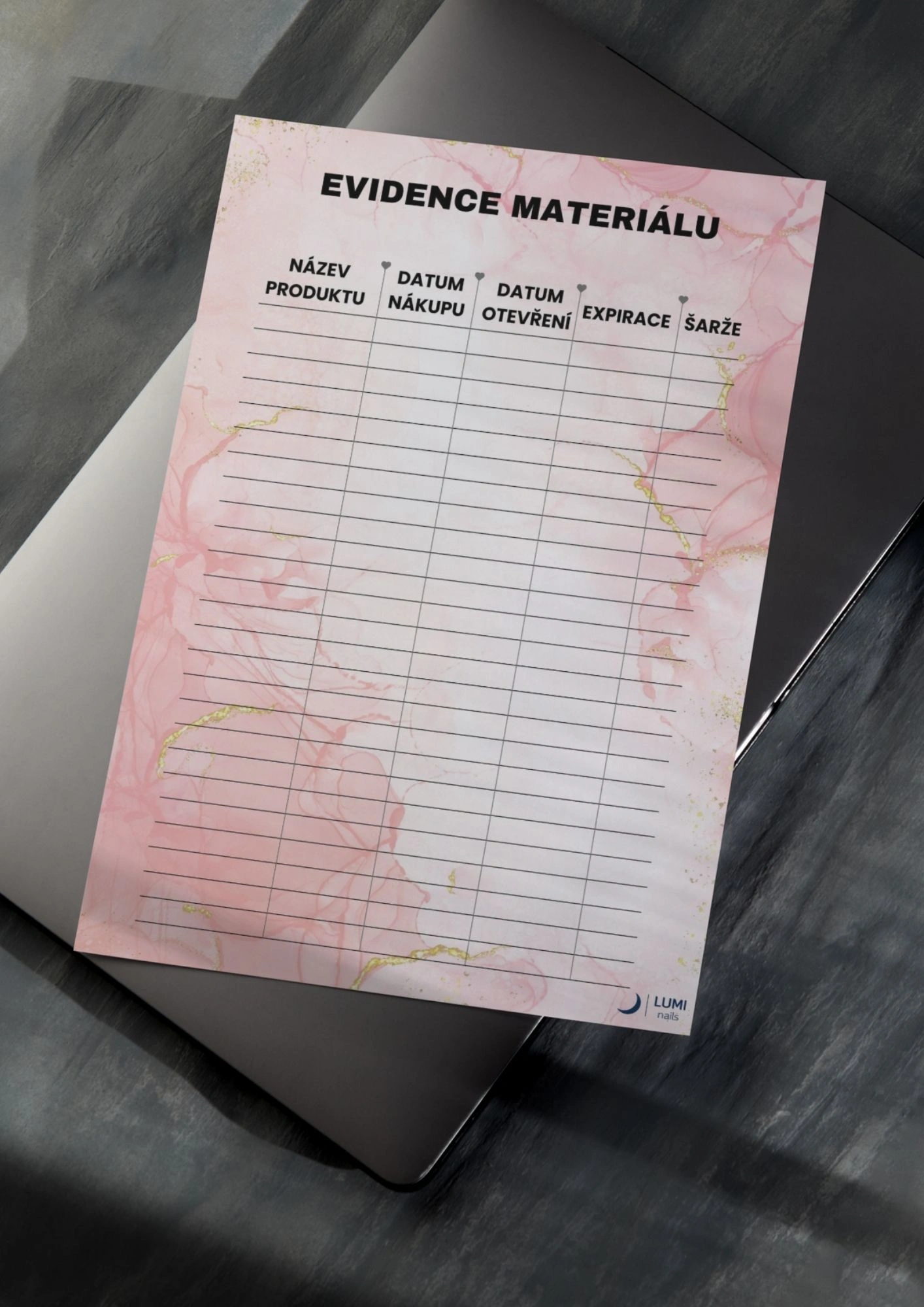 Pořádek v materiálu pro tvořivé - evidence materiálu sedmička - Obrázek 2