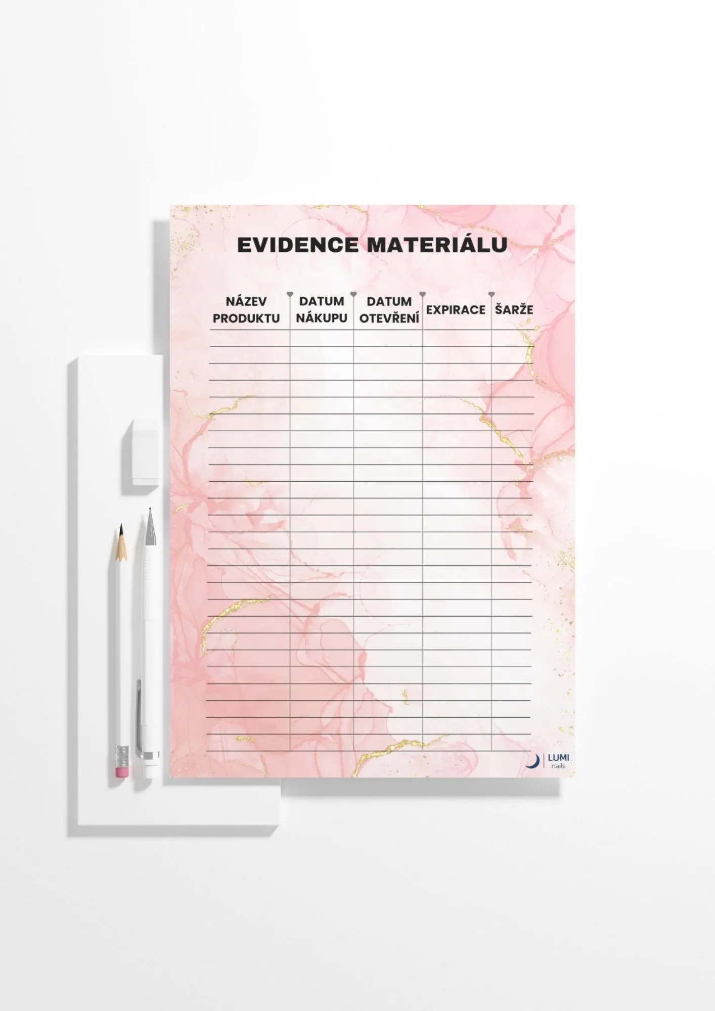 Pořádek v materiálu pro tvořivé - evidence materiálu sedmička - Obrázek 3