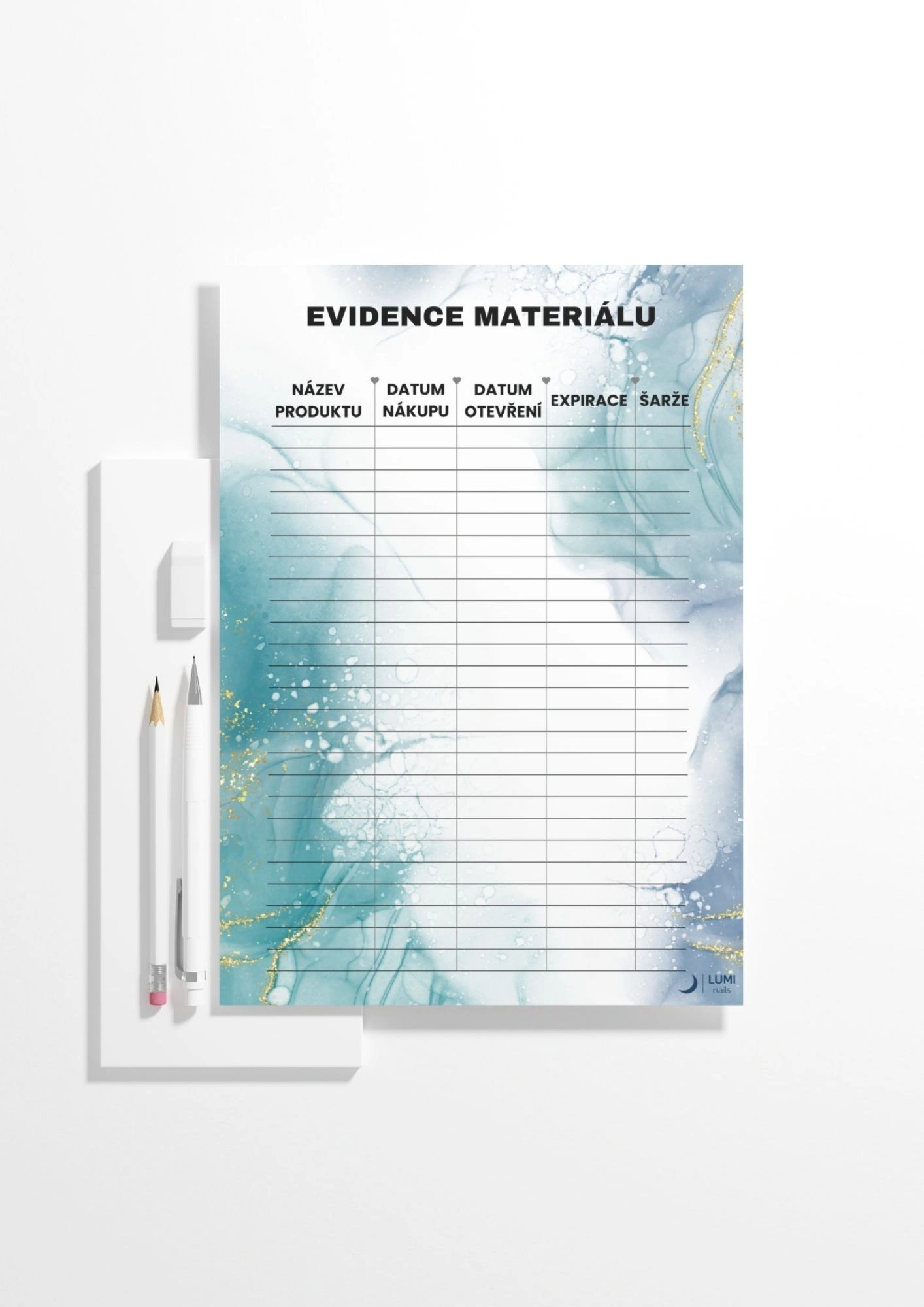 Pořádek v materiálu pro tvořivé - evidence materiálu devítka - Obrázek 2